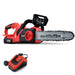 20v 12 Inch Electric Cordless Chainsaw 4ah Lithium Battery