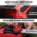 20v 12 Inch Electric Cordless Chainsaw 4ah Lithium Battery