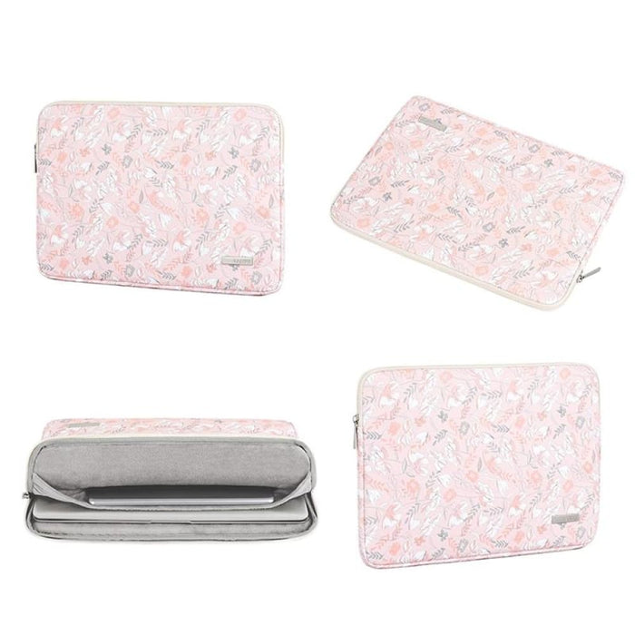 12 Inch Laptop Liner Bag Pu Leather Printing Waterproof