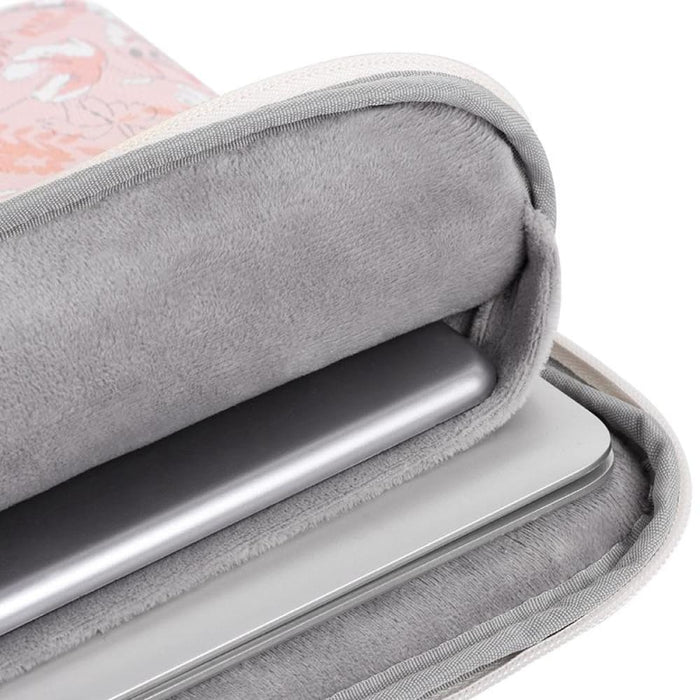 12 Inch Laptop Liner Bag Pu Leather Printing Waterproof