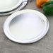 12-inch Round Aluminum Steel Pizza Tray Home Oven Baking