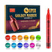 12 Metallic Paint Markers