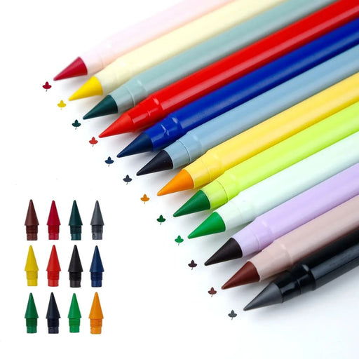 12 Morandi Coloured Pencils Eternal Writing Set