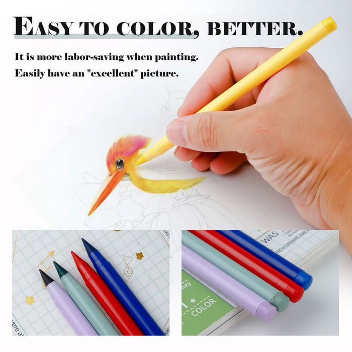 12 Morandi Coloured Pencils Eternal Writing Set
