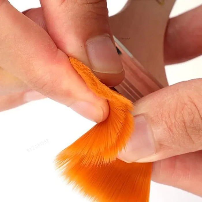 12 Piece Nylon Paint Brush Set For Acrylic Oil Watercolour