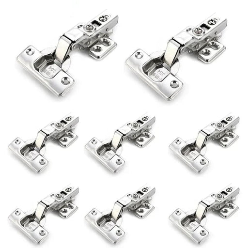 12 Piece Stainless Steel Soft Close Cabinet Hinges