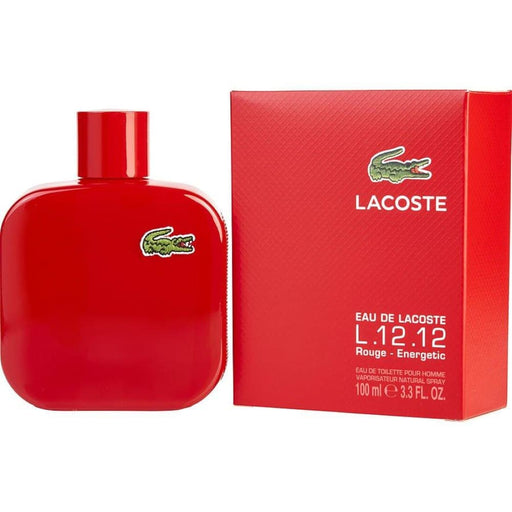 L.12.12 Rouge Edt Spray By Lacoste For Men - 100 Ml