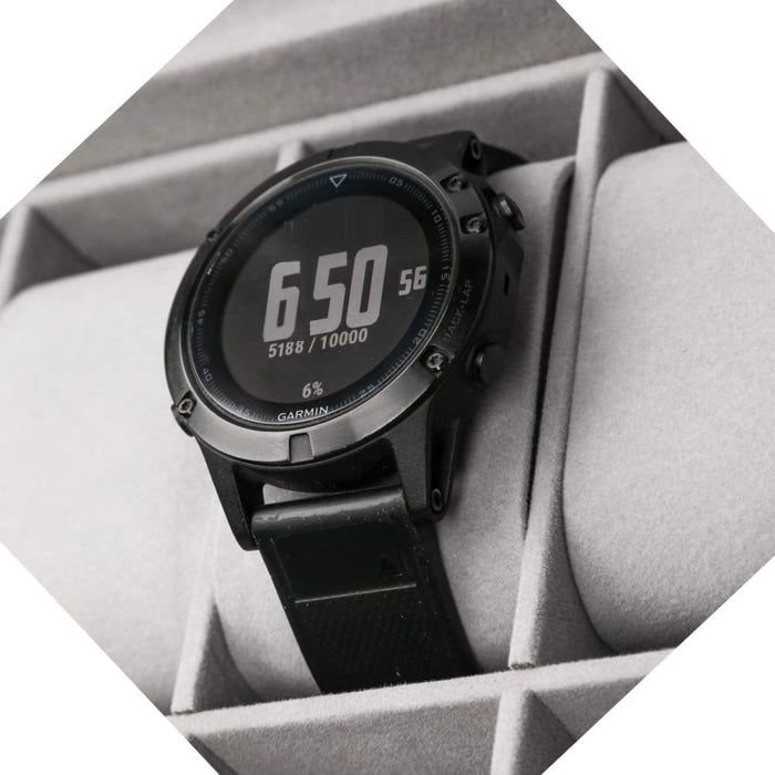 12 Slot Pu Leather Lockable Watch and Jewelry Storage Boxes