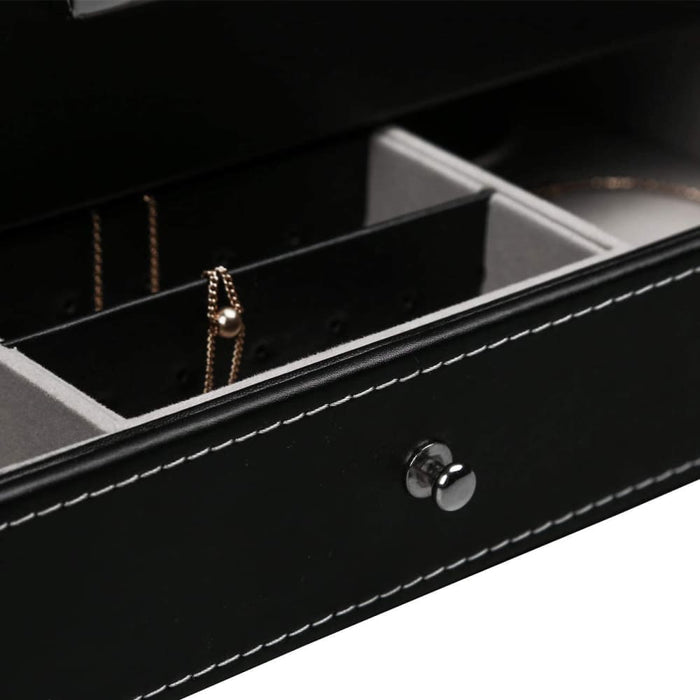 12 Slot Pu Leather Lockable Watch and Jewelry Storage Boxes