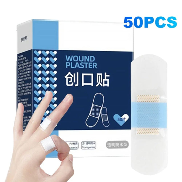 120 Piece 50/ Waterproof Adhesive Bandages for Sports