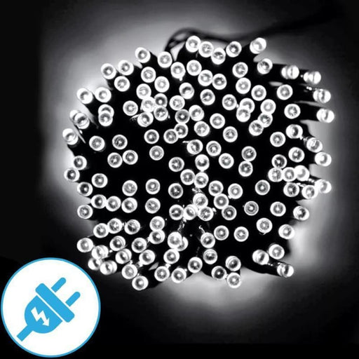 1200 Led Fairy Lights Indoor Outdoor use White 8 Modes