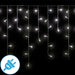 1200 Led Icicle Lights Indoor Outdoor use White 8 Modes