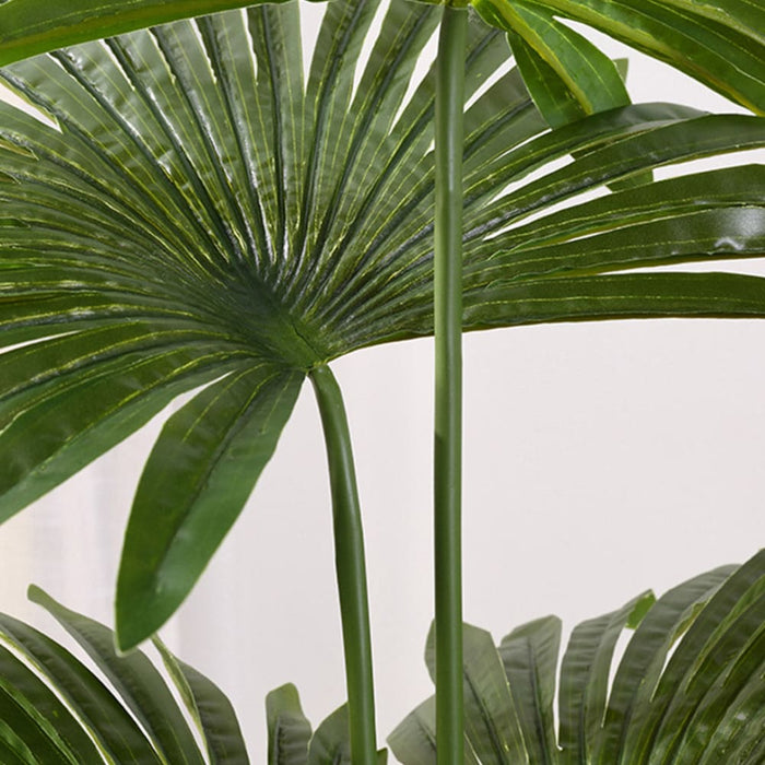 4x 120cm Artificial Natural Green Fan Palm Tree Fake