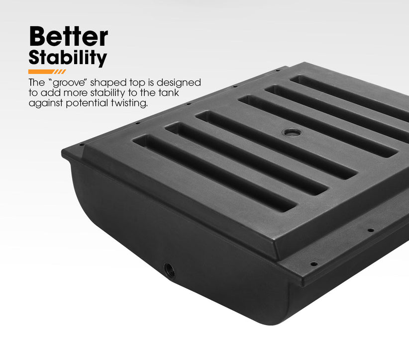 120L Caravan Water Tank Black