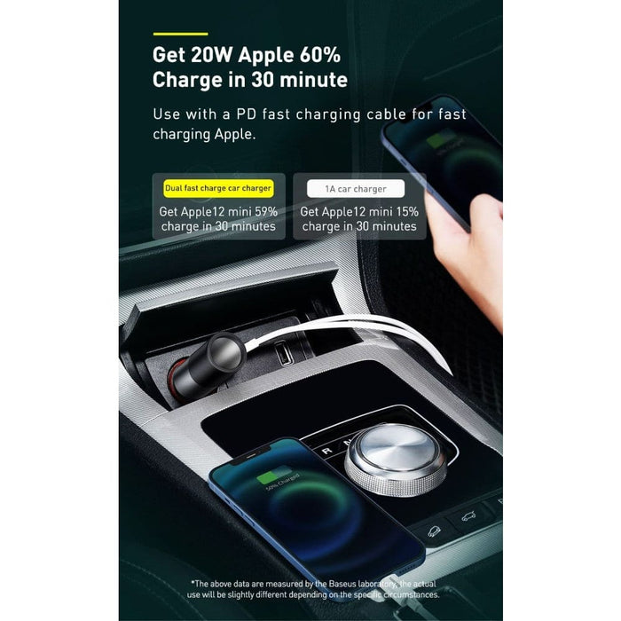 120w Usb Qc 3.0 Pd Car Charger for Iphone 14 13 12 11 Pro