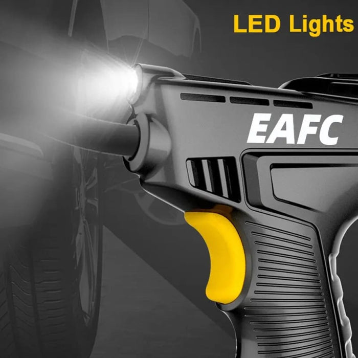 120w Wireless Wired Handheld Air Compressor for Car and Bike