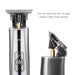 Km-129 Skeleton Cordless Hair Trimmer for Men Lcd Display