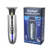 Km-129 Skeleton Cordless Hair Trimmer for Men Lcd Display