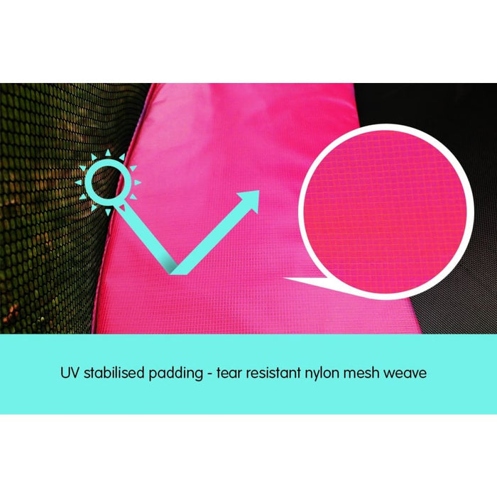 12ft Trampoline Replacement Safety Pad And Net Round 8