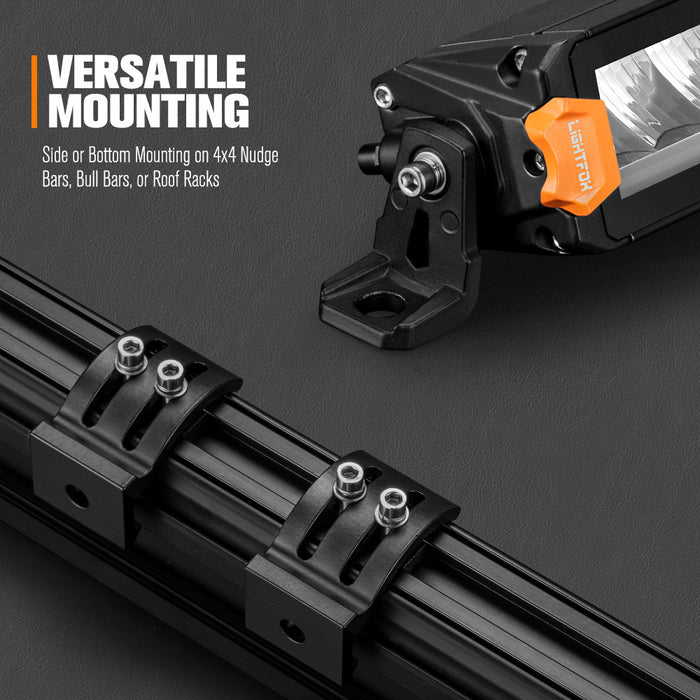 12" Vertex Series Led Light Bar Drl Combo Beam Driving Lamp Offroad 4X4