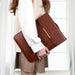 13.3 Inch Laptop 2 In 1 Pu Leather Sleeve Liner Bag