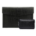 13.3 Litchi Pattern Pu Leather Laptop Sleeve Power Bag