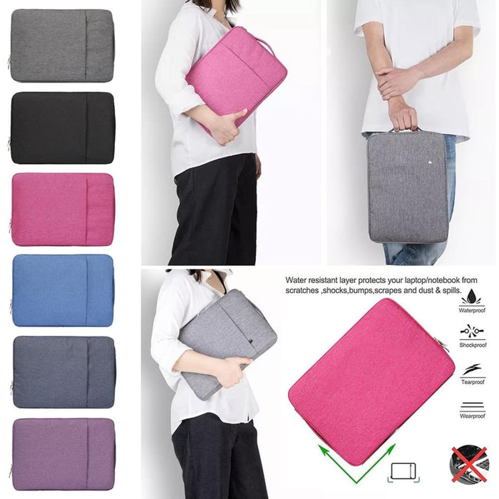 13.3 Universal Fashion Soft Laptop Denim Bag Portable