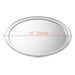 6x 13-inch Round Aluminum Steel Pizza Tray Home Oven Baking