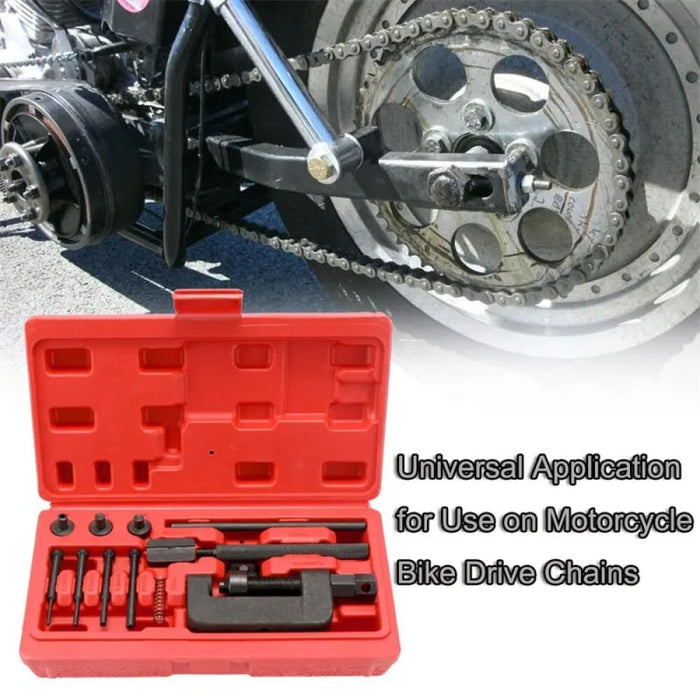 13 Piece Motorcycle Chain Repair Kit