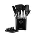 13 Piece Silicone Kitchen Utensil Set With Stainless Steel