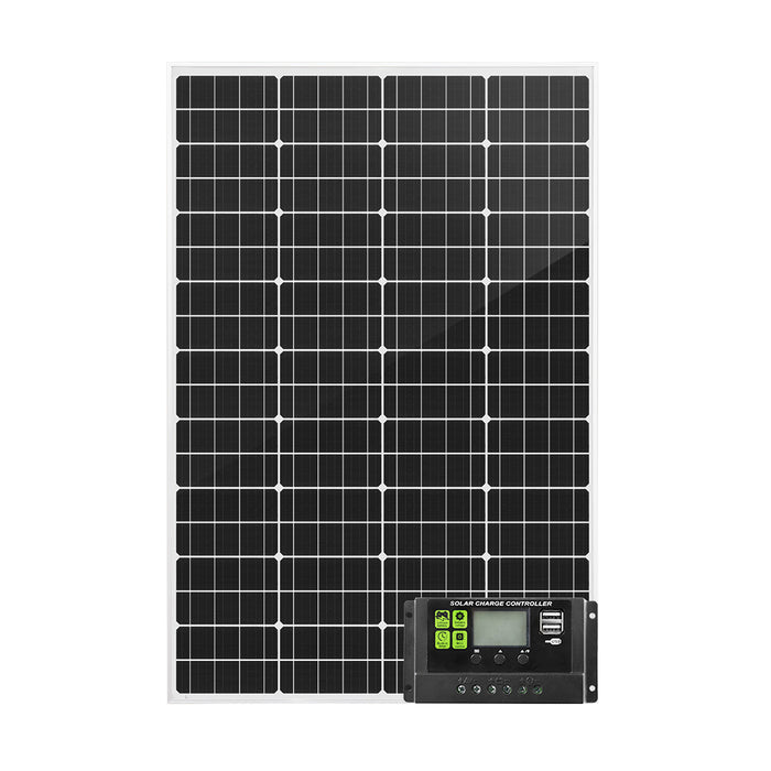 250W 200W 130W 60W 10W Solar Panel Kit Mono 12V Caravan Battery Home Charging