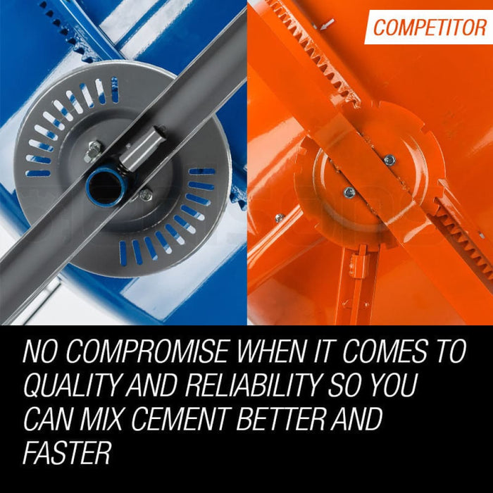 135l Cement Concrete Mixer Electric Portable Construction