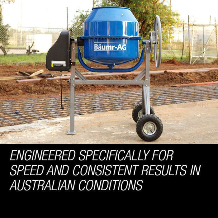 135l Cement Concrete Mixer Electric Portable Construction