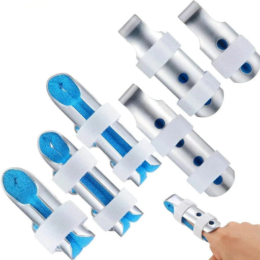 1/3/6 Pcs Metal Finger Splints for Joint Fixation and Pain