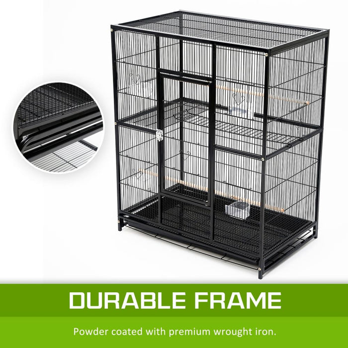 137cm Bird Cage Parrot Aviary Melody