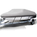 14 - 16 Foot Waterproof Boat Cover Grey