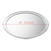 14-inch Round Aluminum Steel Pizza Tray Home Oven Baking