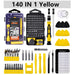 140 Piece Magnetic Screwdriver Set For Electronics Repair