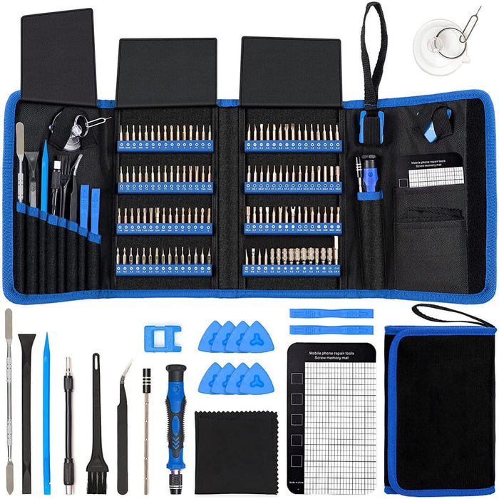 142 In 1 Precision Screwdriver Set Magnetic Bit Kit For Pc