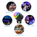 4w 15 Colours Sound Activated Crystal Magic Ball Rgb Led