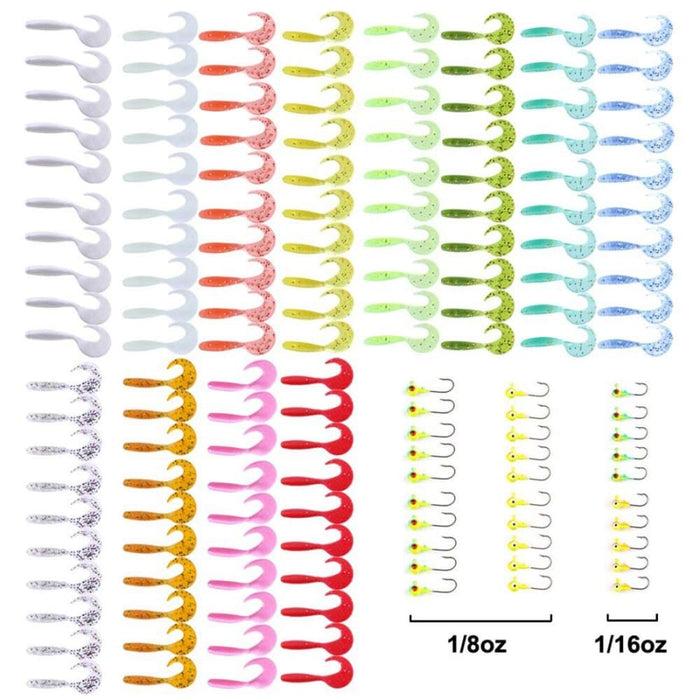 150 Piece Outdoor Fishing Lure Set 6.5cm/2g For Effective