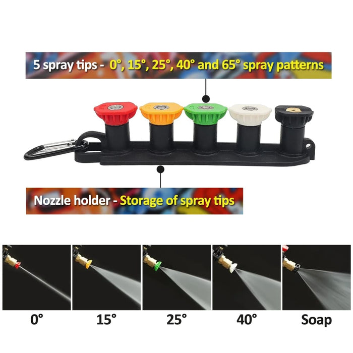 150bar Pressure Washer Gun with Quick Nozzles