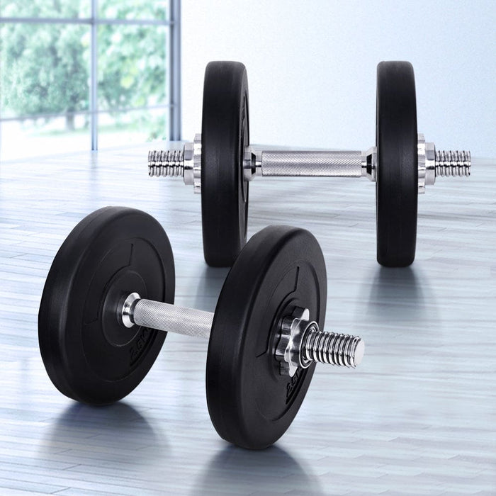 Goslash Picks 15kg Dumbbells Dumbbell Set Weight Training