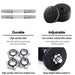 Goslash Picks 15kg Dumbbells Dumbbell Set Weight Training
