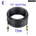 15m High Pressure Sewer Jetting Kit for Pipe Blockages