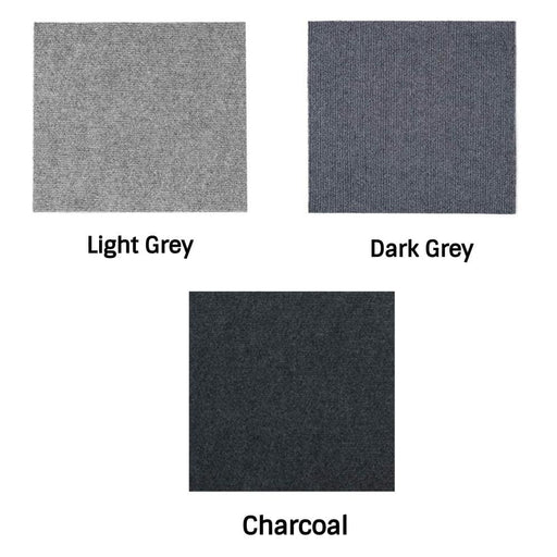 15pcs Of Self - adhesive Carpet Tiles | 3 Colour Options 30