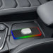 15w 2 In 1 Car Wireless Charger Colourful Light Non Slip Mat