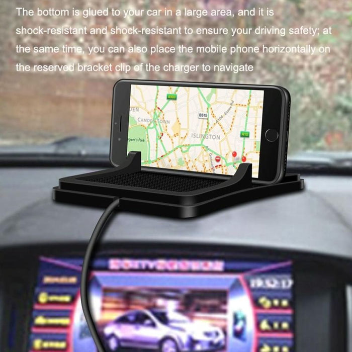 15w 2 In 1 Car Wireless Charger Pad