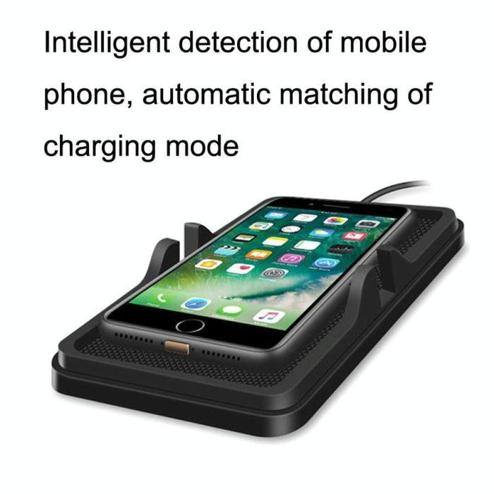 15w 2 In 1 Car Wireless Charger Pad