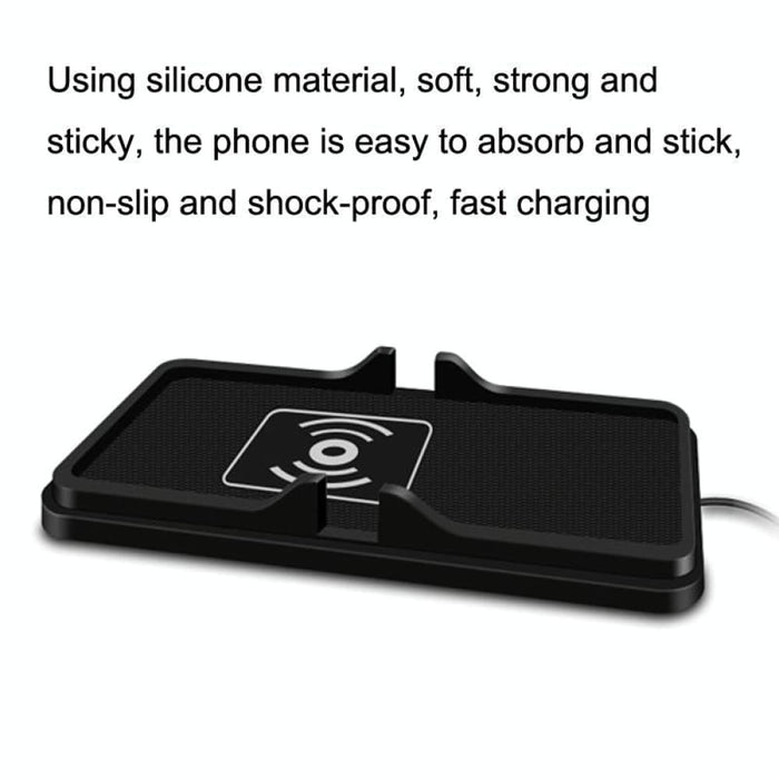 15w 2 In 1 Car Wireless Charger Pad